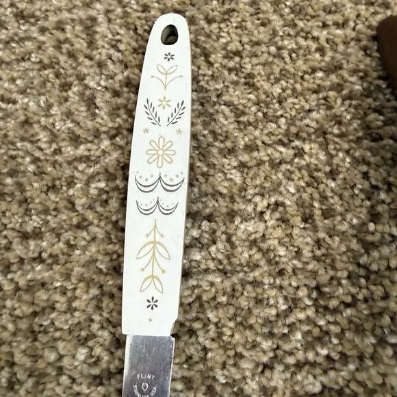 Lot Of 3 Mid Century Modern Kitchen Utensils One Cutco Ladle 2 Flint Utensils - Picture 5 of 10